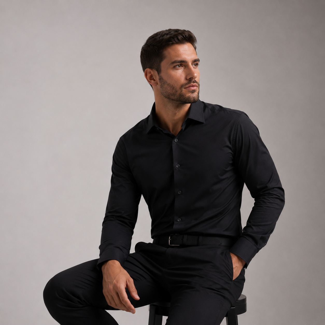 Chemise premium anti-taches
