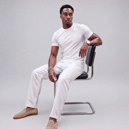 T-shirt premium anti-taches pour homme