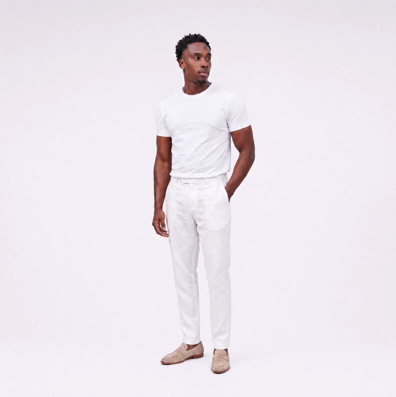 T-shirt premium anti-taches pour homme