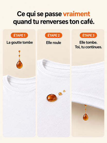 T-shirt premium anti-taches