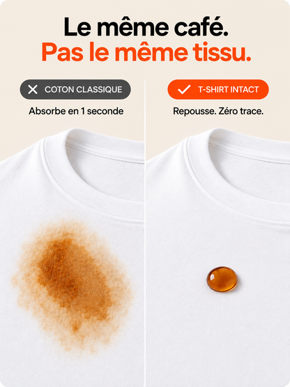 T-shirt premium anti-taches