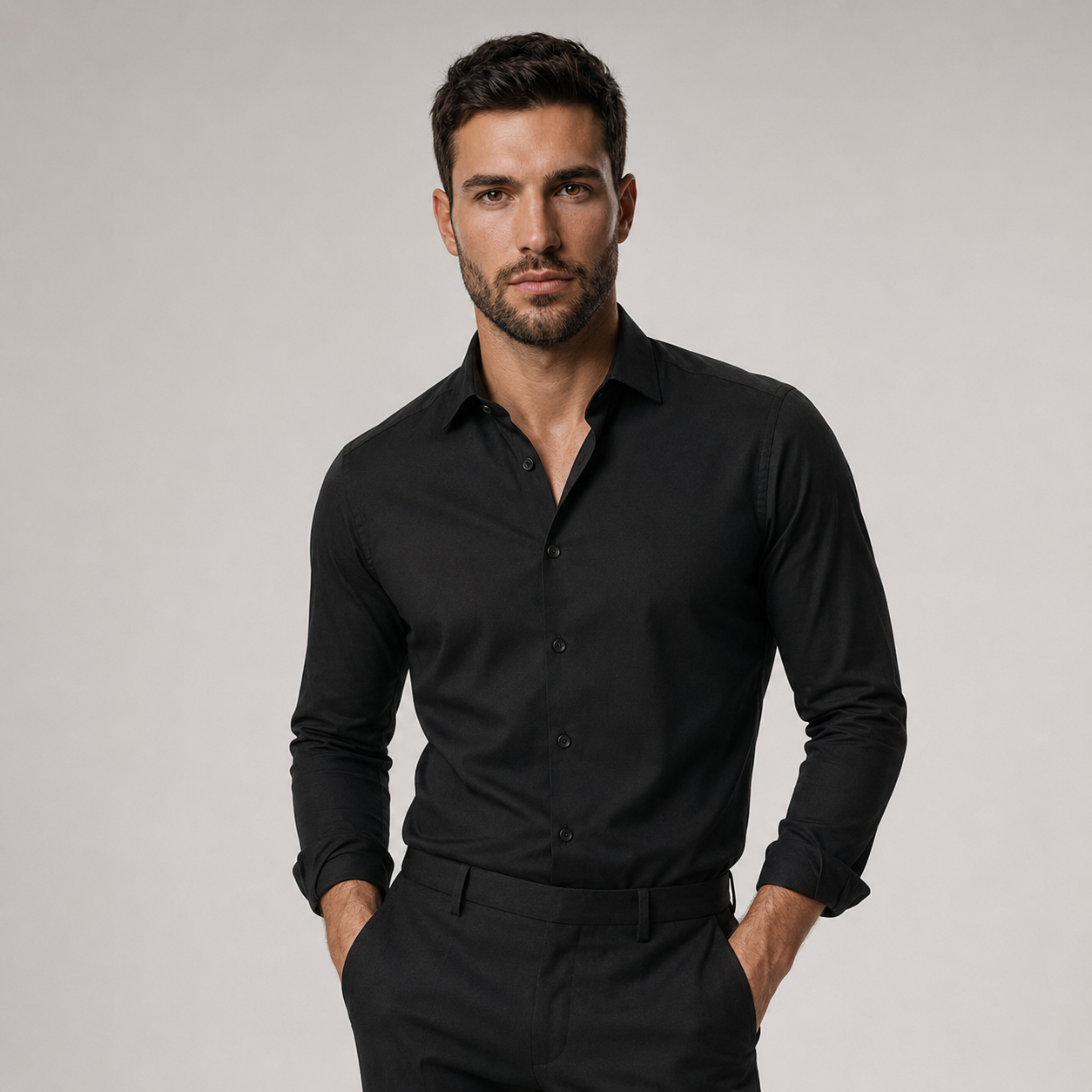 Chemise premium anti-taches