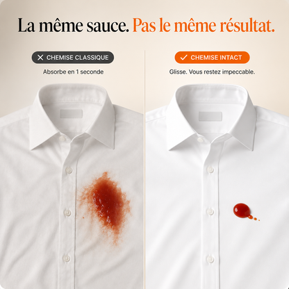 Chemise premium anti-taches