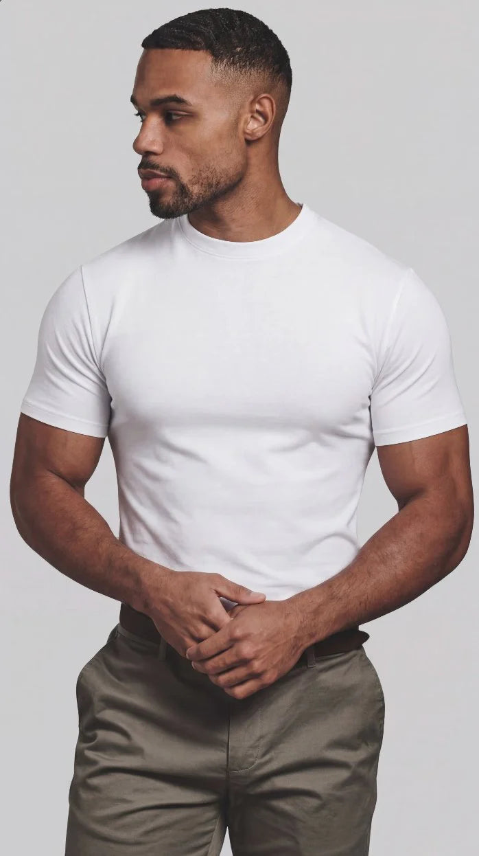 T-shirt premium Blanc